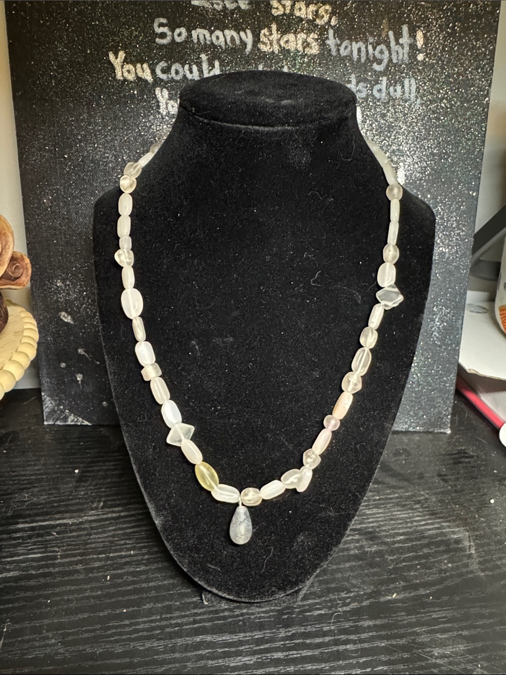 Handcrafted Stone Pendant Necklace